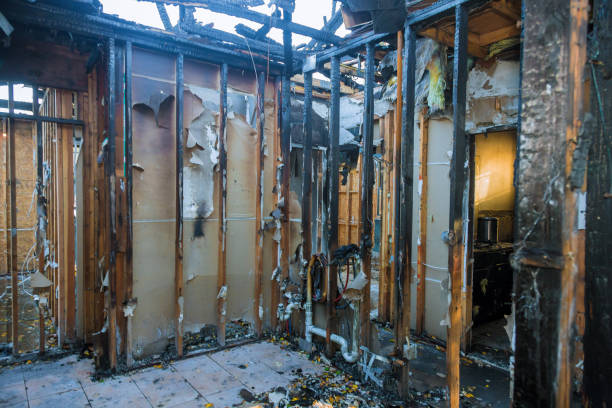 Professional Soot Cleanup technician working in Woodville, TX